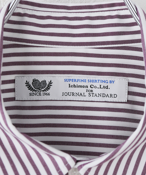 JOURNAL STANDARD（ジャーナルスタンダード）の「OXFORD ESSENTIAL シャツ（シャツ/ブラウス・レディース・ブルー系その他/ボルドー・FREE）」の5枚目の写真