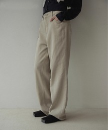 classic straight soft denim pants / クラシックストレートソフトデニムパンツ