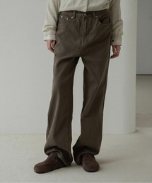 classic straight soft denim pants / クラシックストレートソフトデニムパンツ