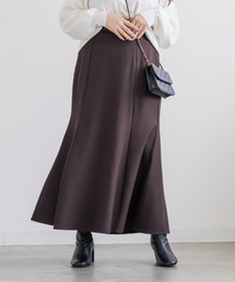 ベルト付きマーメイドスカート