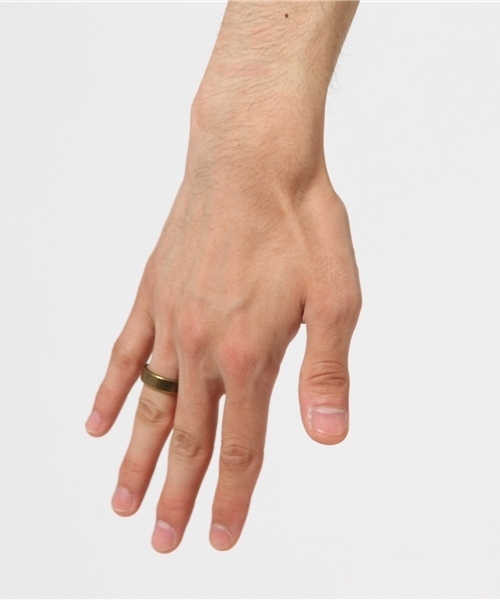 ANCHOR（アンカー）の「プレーンリング（リング・メンズ・アンティークシルバー/アンティークゴールド/クリアブラック/ブラック系その他/ブラック系その他2・13号/18号/10号/16号/19号/21号）」の7枚目の写真