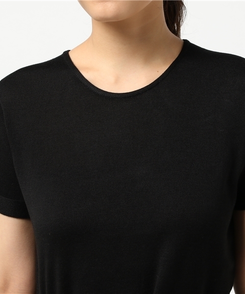 22 OCTOBRE（ヴァンドゥ－オクトーブル）の「ＬＵＫＥ ベルト付ワンピース（ワンピース・レディース・ブラック/ベージュ/ブラウン・4/2）」の7枚目の写真