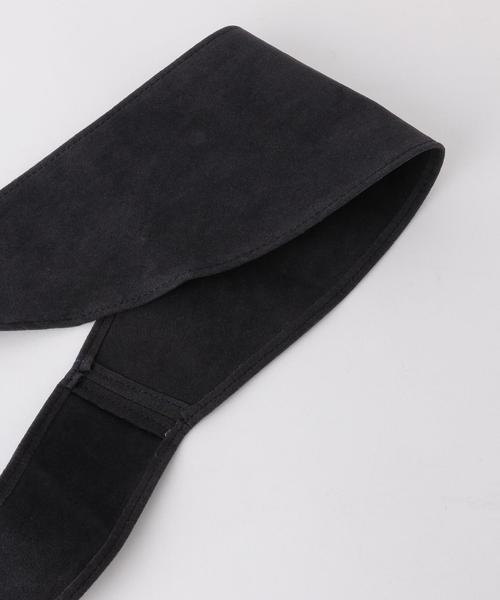 Another Edition（アナザーエディション）の「フェイクスウェードサッシュベルト/AEMFC FKSD Sash BLT（ベルト・レディース・ブラウン/ネイビー・FREE）」の6枚目の写真