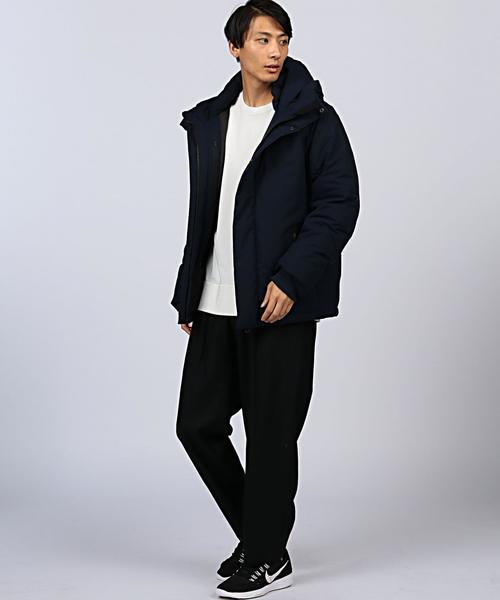 EN ROUTE（アンルート）の「ENR スタンドフードダウンジャケット（ダウンジャケット/コート・メンズ・ブラック/ネイビー・1/3/2）」の9枚目の写真