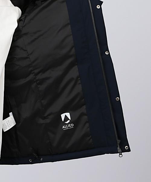 EN ROUTE（アンルート）の「ENR スタンドフードダウンジャケット（ダウンジャケット/コート・メンズ・ブラック/ネイビー・1/3/2）」の16枚目の写真