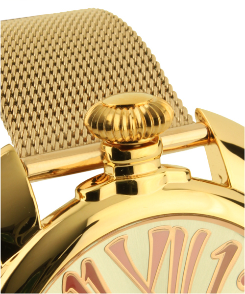 BRILLA per il gusto（ブリッラペルイルグースト）の「GaGa MILANO / MANUALE SLIM GOLD PLATED 5081-1（アナログ腕時計・メンズ・その他1・ONE SIZE）」の5枚目の写真