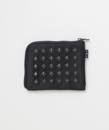 小物 THE COLOR NYLON STUDS HALF WALLET THE UNION | THE COLOR / NYLON STUDS HALF WALLET -navy-