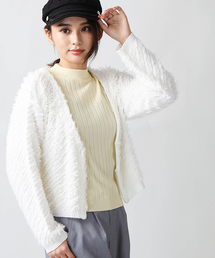 WEGO | WEGO/フリンジショートカーディガン(カーディガン/ボレロ)