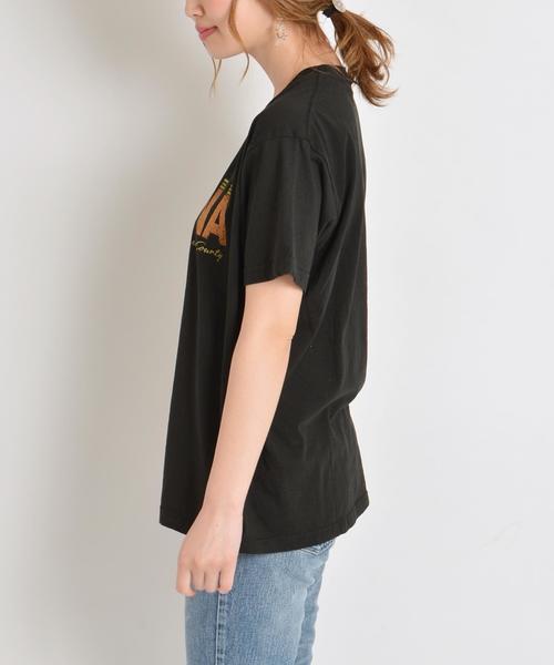 SHIPS（シップス）の「Fellow/DAYTONAプリントTee◇（Tシャツ/カットソー・レディース・ブラック/レッド・ONE SIZE）」の5枚目の写真