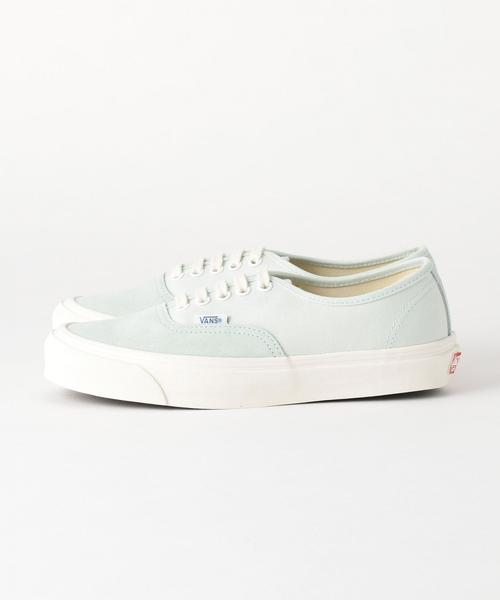 VANS（バンズ）の「＜VANS（バンズ）＞AUTHENTIC スエード×キャンバス オーセンティック スニーカー ◆（スニーカー・レディース・ライトピンク/ライトブルー/クリーム・5/4h/6h/6/5h）」の5枚目の写真