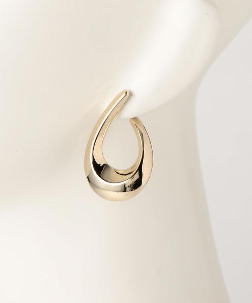 BEAUTY&YOUTH UNITED ARROWS（ビューティーアンドユースユナイテッドアローズ）の「BY メタルヘンケイピアス o（ピアス（両耳用）・レディース・ゴールド/シルバー・FREE）」の6枚目の写真