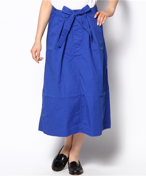 BEAMS BOY（ビームスボーイ）の「BEAMS BOY / ツイル メディカル スカート（スカート・レディース・ホワイト/ベージュ/ブルー/ネイビー・ONE SIZE）」の14枚目の写真