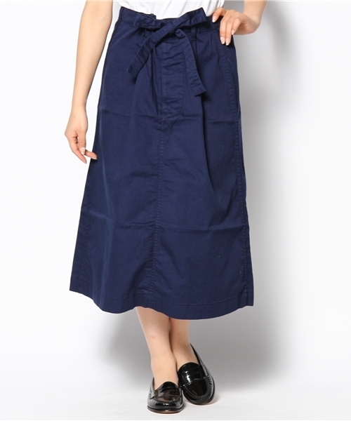 BEAMS BOY（ビームスボーイ）の「BEAMS BOY / ツイル メディカル スカート（スカート・レディース・ホワイト/ベージュ/ブルー/ネイビー・ONE SIZE）」の15枚目の写真