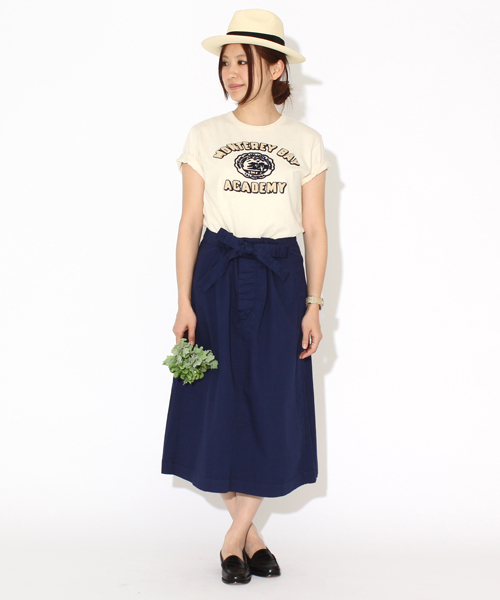 BEAMS BOY（ビームスボーイ）の「BEAMS BOY / ツイル メディカル スカート（スカート・レディース・ホワイト/ベージュ/ブルー/ネイビー・ONE SIZE）」の16枚目の写真