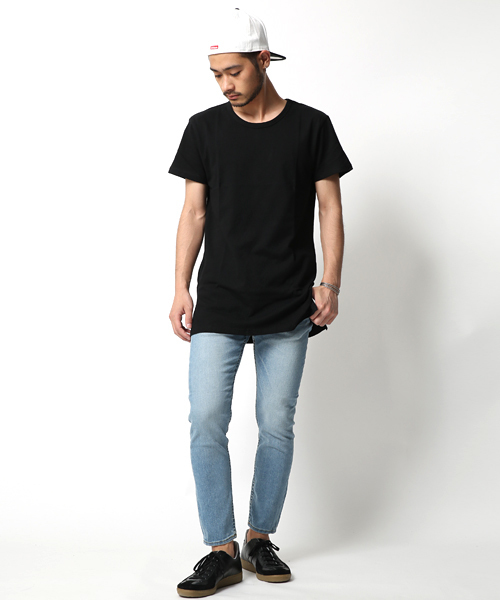 RD.Ghost(アールディゴースト)の「【RD.Ghost】ロング丈Tシャツ(Tシャツ/カットソー・メンズ・ホワイト/ピンク/マスタード/ブラック・L/M)」の10枚目の写真