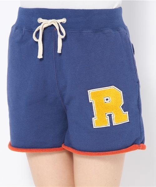 WEGO(ウィゴー)の「配色裏毛ワッペンショートパンツ(その他パンツ・レディース・杢グレー/ネイビー・FREE)」の5枚目の写真