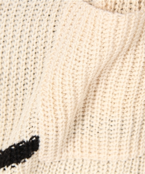 MAJESTIC LEGON(マジェスティックレゴン)の「あぜ編みボーダーPO(ニット/セーター・レディース・レッド系その他/アイボリー/ピンク/ワイン/グレー・FREE)」の13枚目の写真