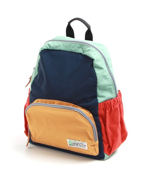 BREEZE（ブリーズ）の「スタンダードリュック（バックパック/リュック・キッズ・キャメル/ブラック/レッド/ブルー/レインボー・MEDIUM/SMALL）」の5枚目の写真
