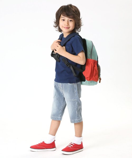 BREEZE（ブリーズ）の「スタンダードリュック（バックパック/リュック・キッズ・キャメル/ブラック/レッド/ブルー/レインボー・MEDIUM/SMALL）」の17枚目の写真