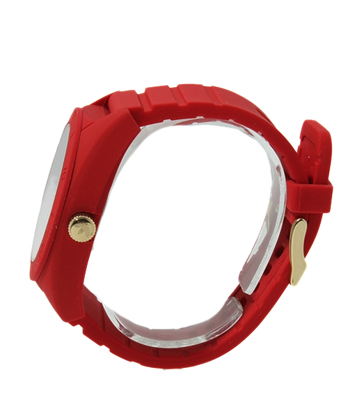 adidas(アディダス)の「XL SANTIAGO 【MEN】(アナログ腕時計・メンズ・ホワイト/ブラック/レッド・FREE)」の4枚目の写真