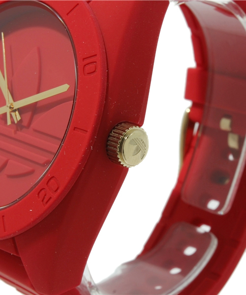 adidas(アディダス)の「XL SANTIAGO 【MEN】(アナログ腕時計・メンズ・ホワイト/ブラック/レッド・FREE)」の6枚目の写真