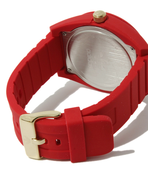 adidas(アディダス)の「XL SANTIAGO 【MEN】(アナログ腕時計・メンズ・ホワイト/ブラック/レッド・FREE)」の7枚目の写真