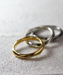 YArKA | 【YArKA/ヤーカ】silver925 7surface ring [nanaes]/シルバー925 7面デザインリング(リング)