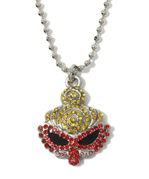 HYSTERIC MINI | Crystal Mini Face ネックレス(ネックレス)