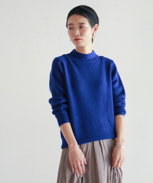 NOMBRE IMPAIR（ノンブルアンペール）の「ﾓﾍｱ混片畦ﾊｲﾈｯｸﾌﾟﾙｵｰﾊﾞｰ