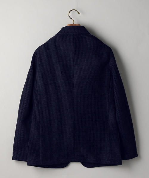 未使用✨ユナイテッドアローズ✨ウール100% ✨チェック 2B ジャケット ✨L UNITED ARROWS & SONS＞ WOOL CHECK BOXY 2B JACKET/テーラード