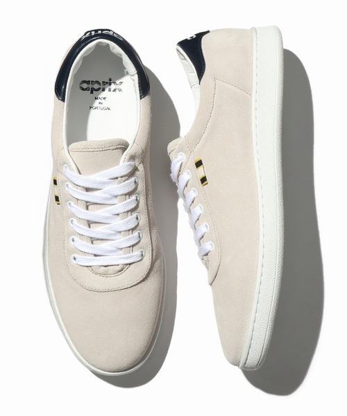 JOURNAL STANDARD(ジャーナルスタンダード)の「APRIX / アプリ : Suede Low #(スニーカー・メンズ・ブラック/ブラウン/グリーン/アイボリー・42/43/41)」の2枚目の写真