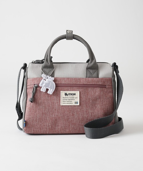 moz（モズ）の「moz(モズ) 2way ショルダーバッグ ZZEI-03 /トートバッグ（ショルダーバッグ・レディース・ブラック/ネイビー/ブルー系その他/オレンジ系その他/トリコロール/ブラック×ゴールド/ブルー/ブラウン系その他/グレー系その他2/ミント・ONE SIZE）」の16枚目の写真