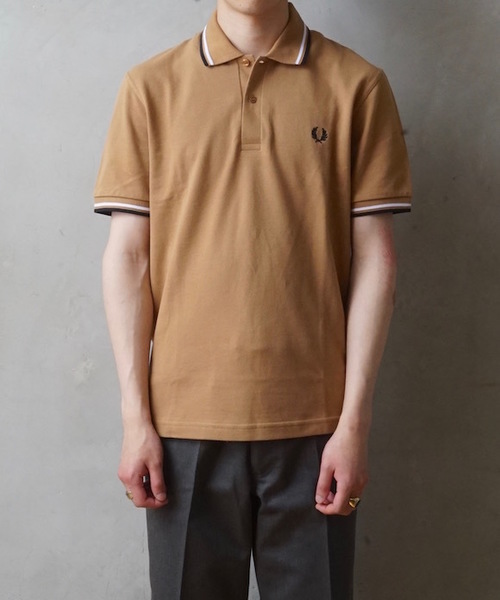 ▪️FRED PERRY ポロシャツ　ブラウン　半袖　メイドインイングランド メイド・イン・イングランド フレッドペリーシャツ | FRED PERRY