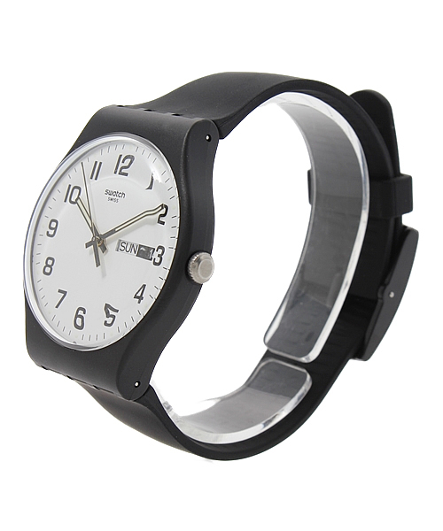 BEAUTY&YOUTH UNITED ARROWS(ビューティーアンドユースユナイテッドアローズ)の「<SWATCH> N/GENTTWICEAGAIN(アナログ腕時計・メンズ・ブラック・ONE)」の3枚目の写真