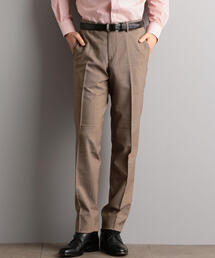 green label relaxing | イージーアイロン W/PE ハウンドトゥース NP パンツ / スラックス(スラックス)