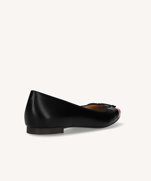 MAMIAN（マミアン）の「スクエアトゥ バレエシューズ（バレエシューズ・レディース・ブラック/ベージュ/グレー系その他/ブラウン/グレイッシュベージュ/アイボリー/グレー×ピンク/ブラック系その他/キャメル/モカ/グレー系その他2/ブラック×ピンク/チャコールグレー/ベージュ系その他・22.5cm/23.0cm/23.5cm/24.0cm/24.5cm/25.0cm）」の18枚目の写真