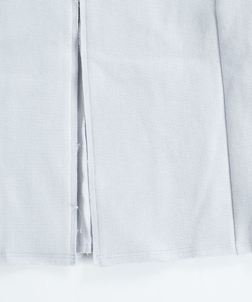 OURET（オーレット）の「硫化染ドビーストレッチ スタンドカラーロングコート（その他アウター・メンズ・ホワイト系その他/ブラック/グリーン系その他・2/3/1）」の9枚目の写真