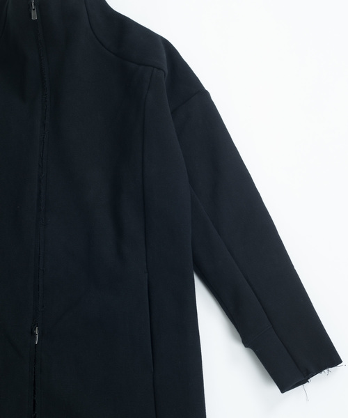 OURET（オーレット）の「硫化染ドビーストレッチ スタンドカラーロングコート（その他アウター・メンズ・ホワイト系その他/ブラック/グリーン系その他・2/3/1）」の20枚目の写真