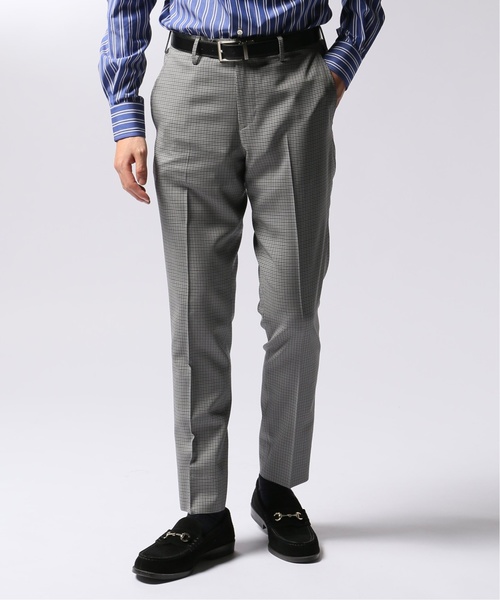 EDIFICE（エディフィス）の「FUNCTION MOBILE SUPER120s ウール パンツ（その他パンツ・メンズ・グレー/チャコールグレー/ブルー系その他/ネイビー・46/44/48/50）」の2枚目の写真