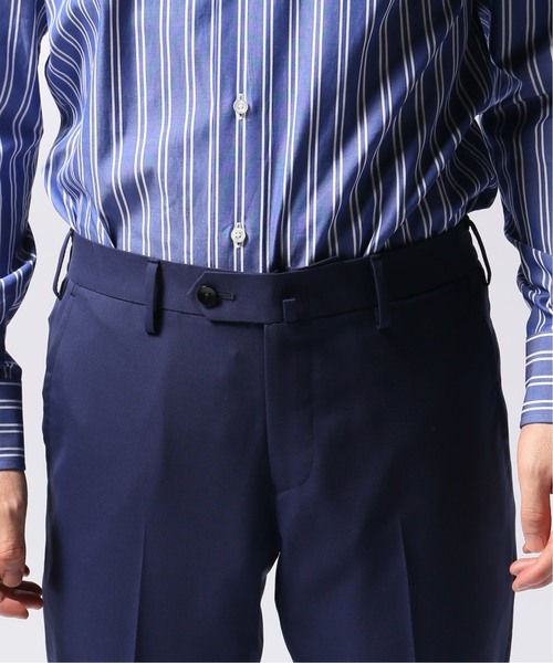EDIFICE（エディフィス）の「FUNCTION MOBILE SUPER120s ウール パンツ（その他パンツ・メンズ・グレー/チャコールグレー/ブルー系その他/ネイビー・46/44/48/50）」の9枚目の写真
