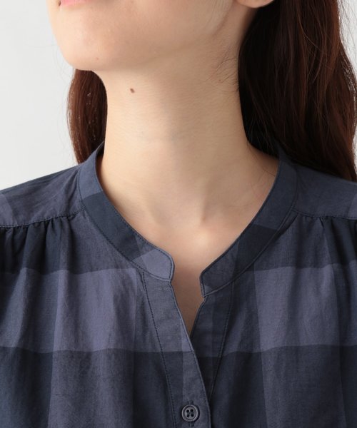 studio CLIP（スタディオクリップ）の「ワッシャースタンドシャツチュニック（シャツ/ブラウス・レディース・ライトグレー/グレー/その他1・FREE）」の15枚目の写真