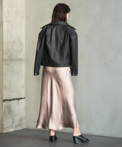 Aunt Marie's（アントマリーズ）の「AUNT MARIE'S  ドロップショルダーライダース（ライダースジャケット・レディース・ブラック・FREE）」の13枚目の写真