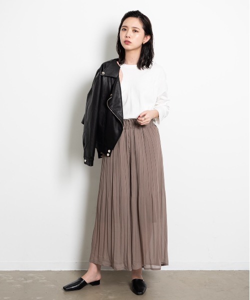 Aunt Marie's（アントマリーズ）の「AUNT MARIE'S  ドロップショルダーライダース（ライダースジャケット・レディース・ブラック・FREE）」の22枚目の写真