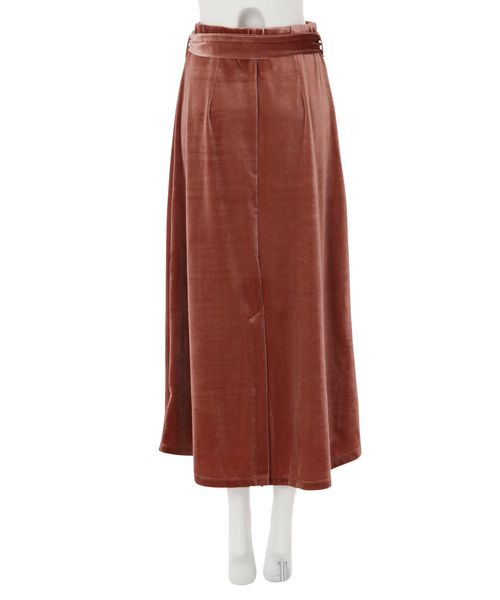 MURUA（ムルーア）の「ベロアマーメイドスカート（スカート・レディース・ブラウン/カーキ/ピンク・FREE）」の11枚目の写真