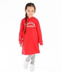 Moujonjon | <日本製＞裏毛チェーン刺繍ワンピース(ワンピース)