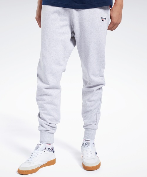 Reebok（リーボック）の「クラシックス ベクター パンツ / Classics Vector Pants（その他パンツ・メンズ・ライトグレー/ブラック/ネイビー・SMALL/MEDIUM/LARGE/X-LARGE/XX-LARGE/X-SMALL）」の2枚目の写真