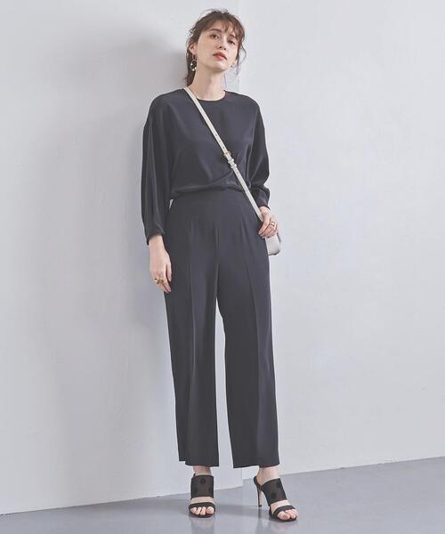 UNITED ARROWS☆UBCB バックサテンテーラードスカートスーツ 36 UNITED ARROWS☆UBCB バックサテンテーラードスカートスーツ 36