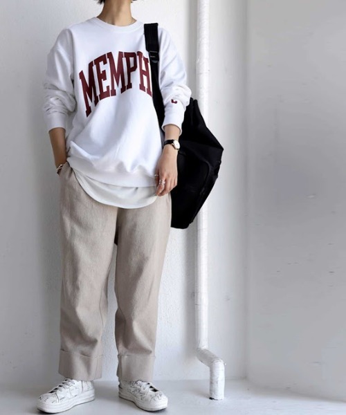 antiqua（アンティカ）の「コットンパンツ（その他パンツ・レディース・ブラック/ベージュ・FREE）」の21枚目の写真