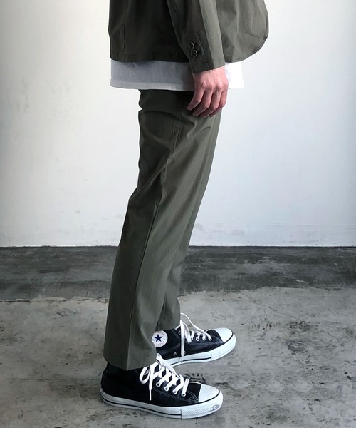 COMMON WARE(コモンウェアー)の「COMMONWARE:NYLON STRETCH LOOSEFIT ANKLE PANTS ナイロン ストレッチ ルーズフィット アンクル パンツ(その他パンツ・メンズ・ブラック/ベージュ/ネイビー/カーキ・M/L/XL)」の15枚目の写真