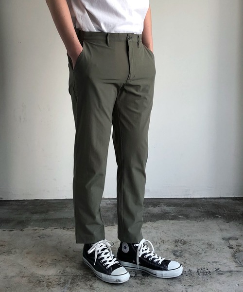 COMMON WARE(コモンウェアー)の「COMMONWARE:NYLON STRETCH LOOSEFIT ANKLE PANTS ナイロン ストレッチ ルーズフィット アンクル パンツ(その他パンツ・メンズ・ブラック/ベージュ/ネイビー/カーキ・M/L/XL)」の13枚目の写真